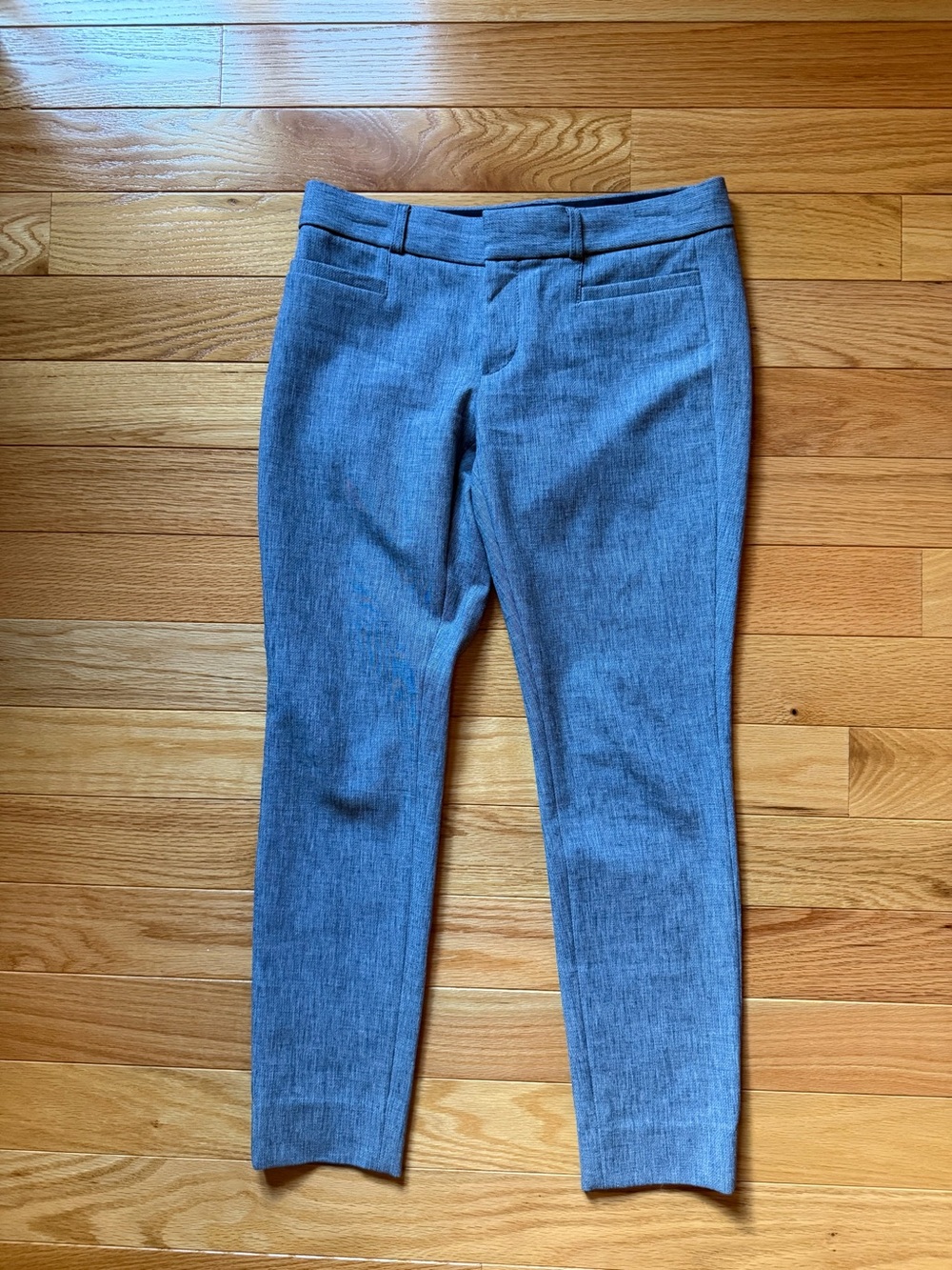 Banana Republic Tailored Sloan Grey Dress Pants, Size 0P